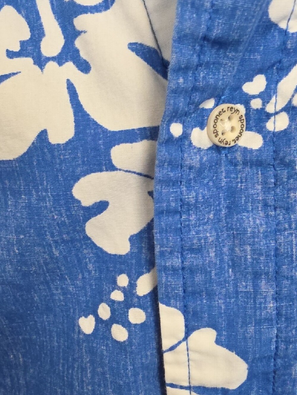 reyn spooner LA Dodgers Blue Floral Button-Down Shirt 2XL - Picture 3 of 8